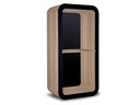 Arredamento Modulare in cartone Moretto 90 - Nero
