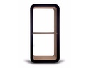 Arredamento Modulare in cartone Moretto 90 - Nero
