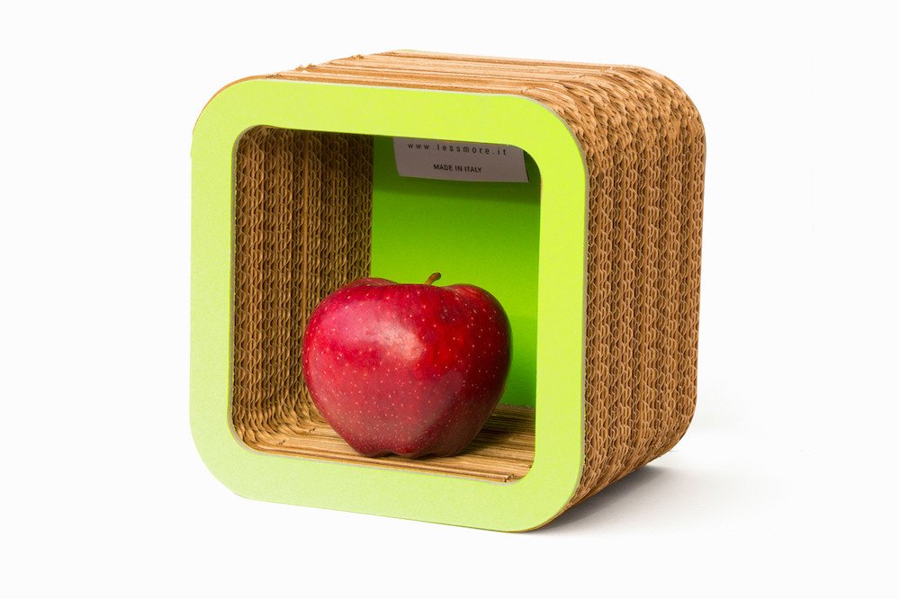Portaoggetti in Cartone Morettino Verde Lime 17