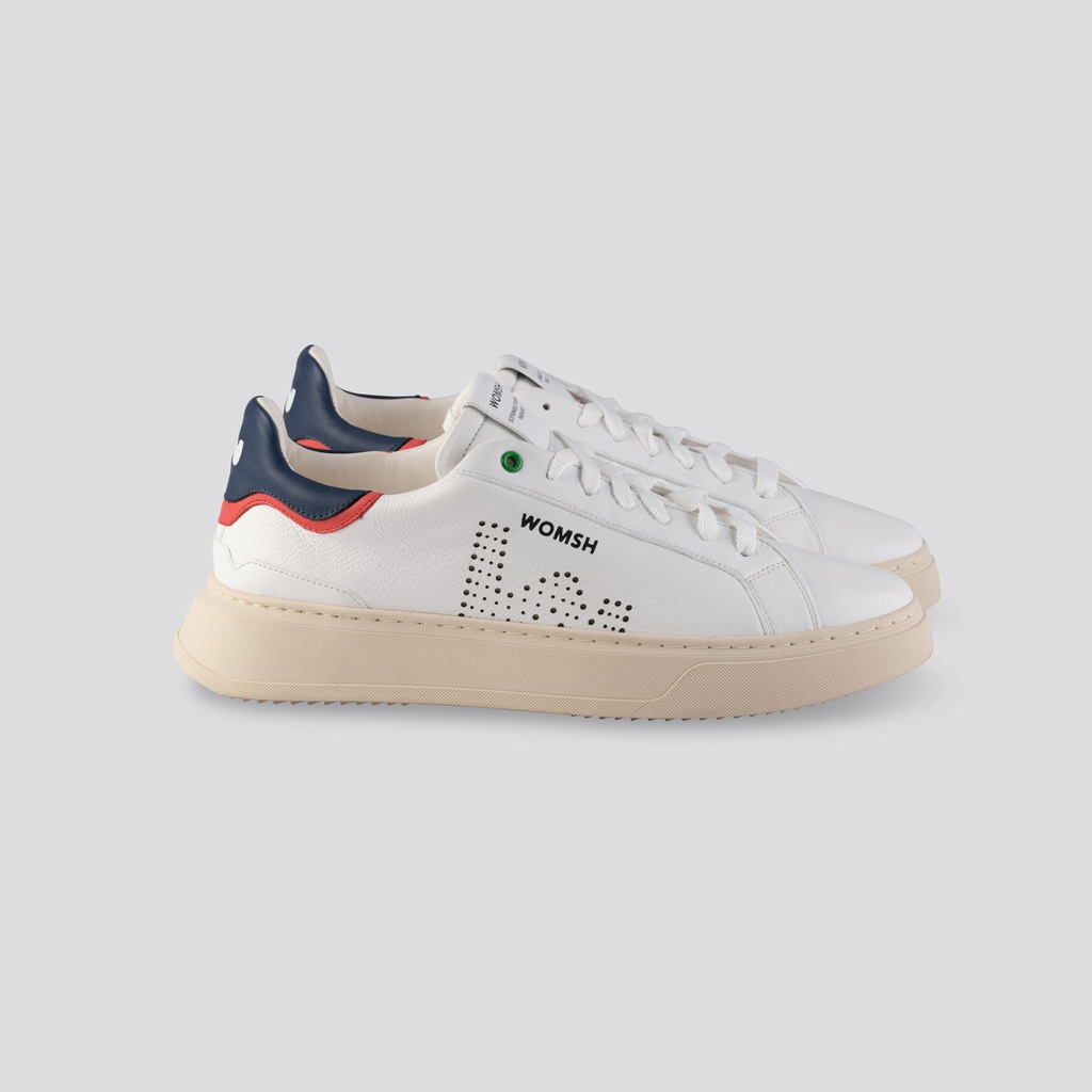 SNIK WHITE BLUE RED / UOMO