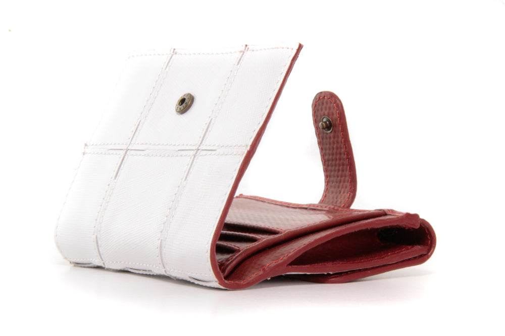 FOLDING PURSE - BLACK | WHITE