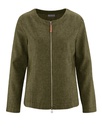 Giacca tweed in canapa e cotone biologico