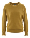 Pullover Flounce Canapa e cotone biologico