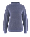 Maglia con collo alto - canapa e cotone invernale