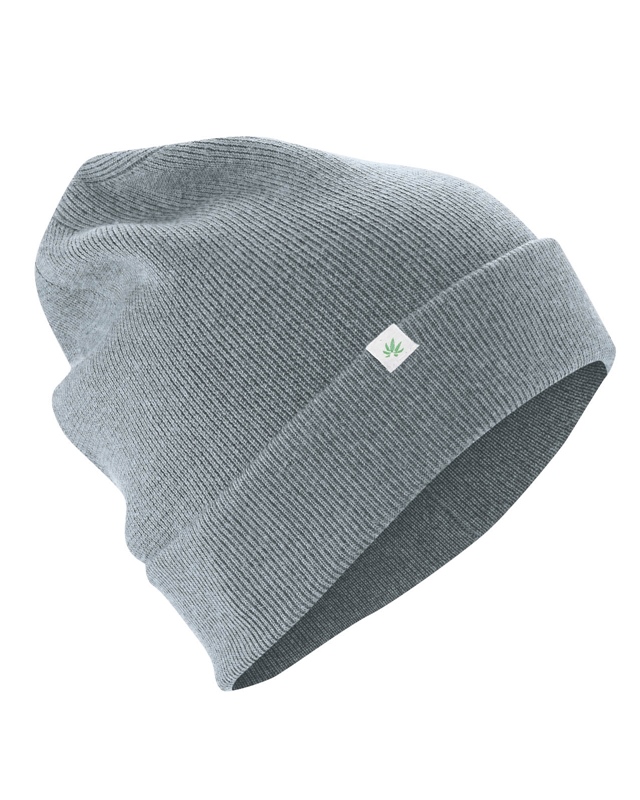 Cappellino in maglia di lana e canapa