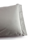Parure Copripiumino Double Naturale/Pietra- Cotone Biologico Certificato GOTS