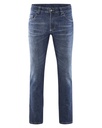 Denim Blu Jeans in canapa e cotone bio