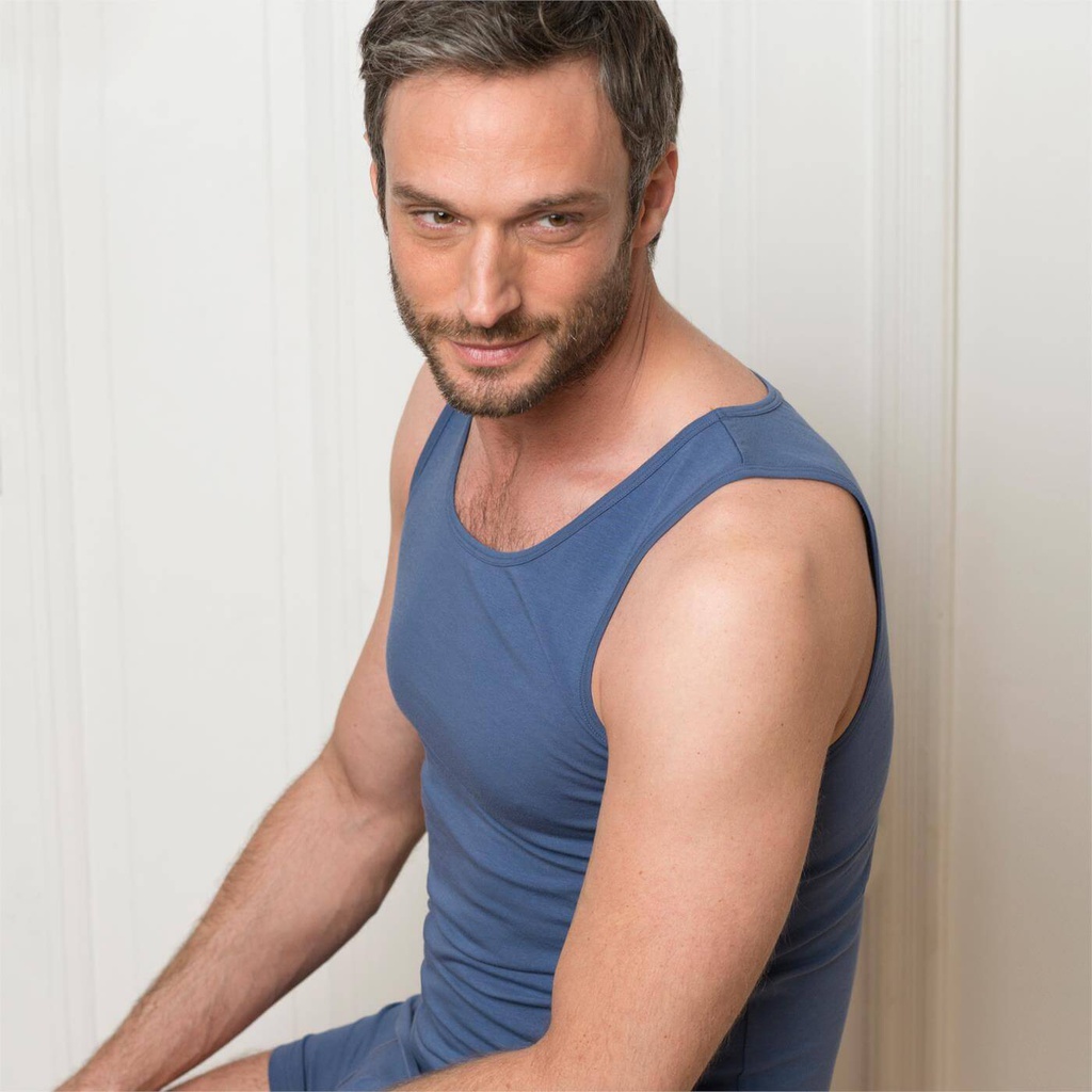 Top intimo uomo cotone bio