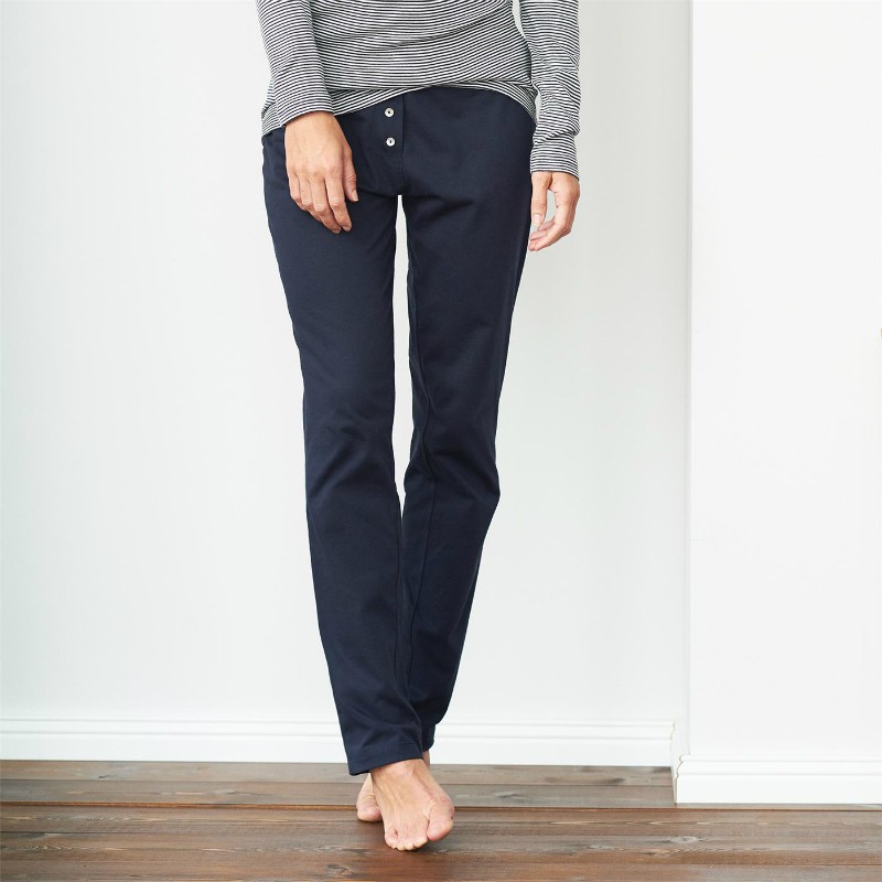 Carol - Pantaloni relax  / notte cotone bio