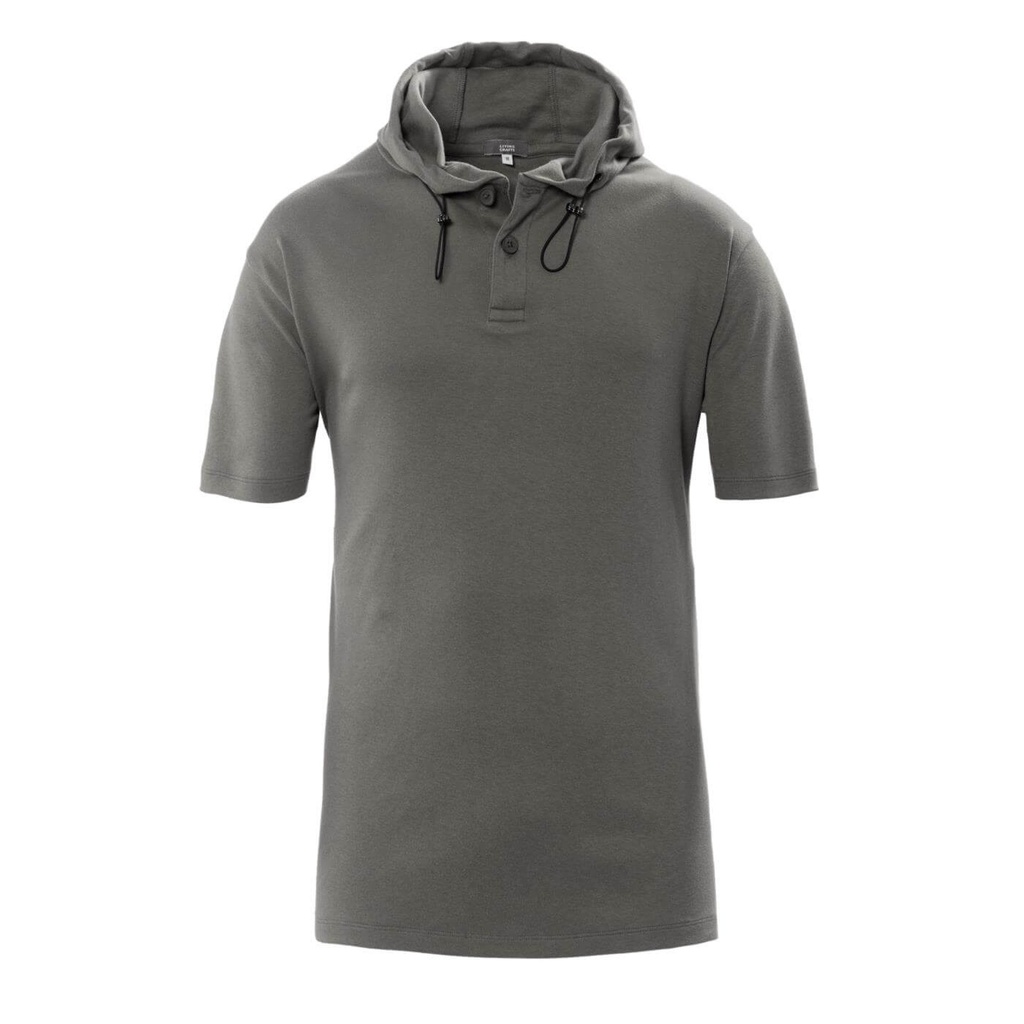 Polo con cappuccio - Tencel™ e cotone biologico