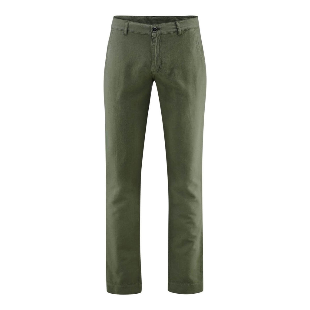 Pantaloni estivi cotone e lino bio