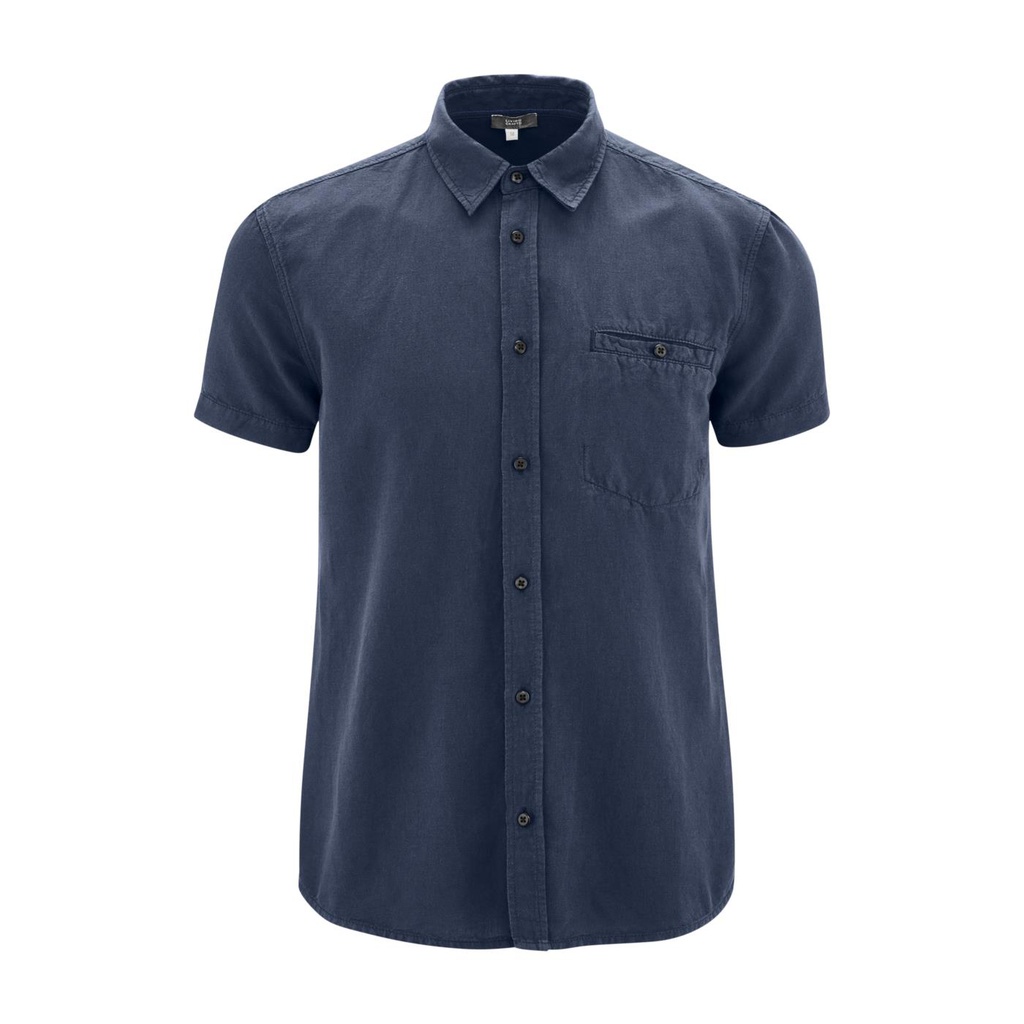 Camicia estiva cotone e lino bio