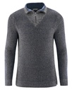 Maglione uomo Canapa e Cotone bio riciclati