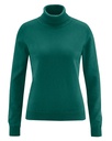 Pullover in maglia dolcevita cotone bio e canapa