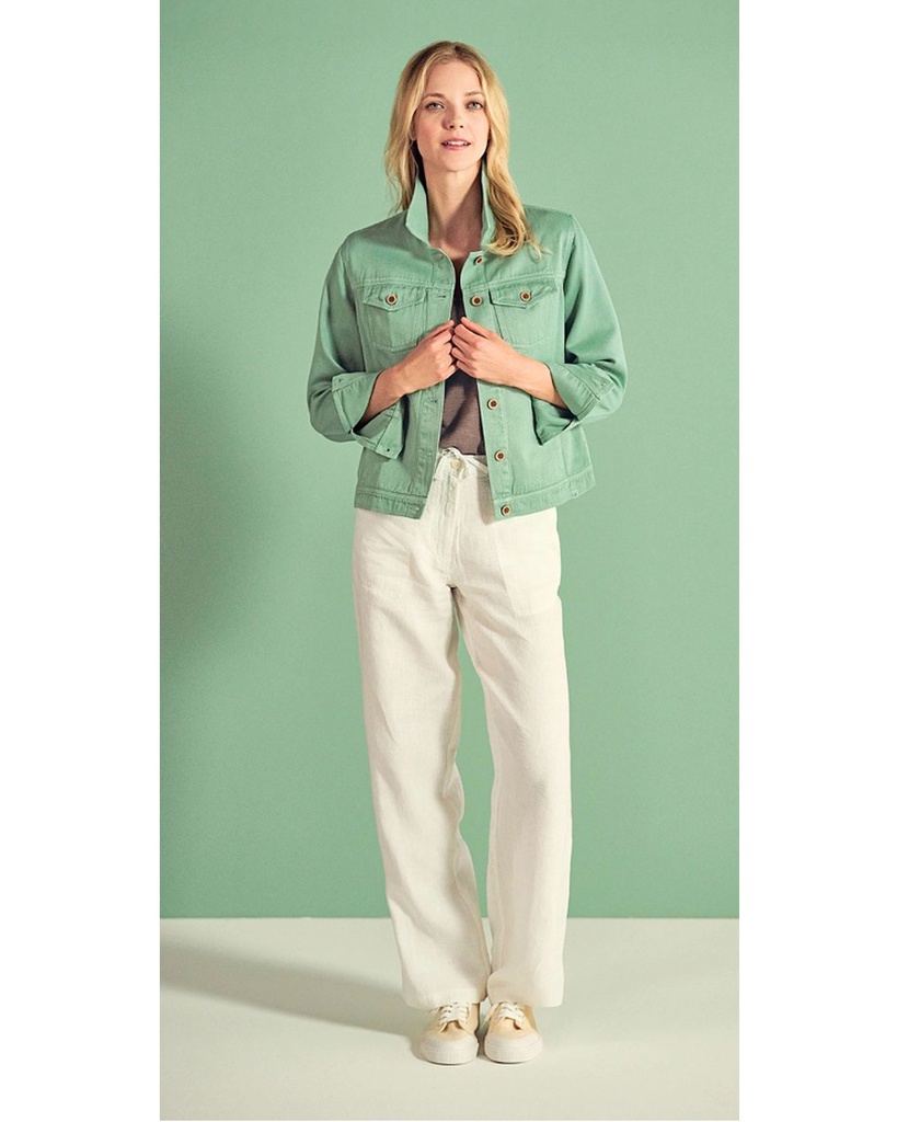 Pantalone con cluise in pura canapa