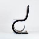 PREZZO SU RICHIESTA - Twist Chair - sedia in cartone e legno laccato