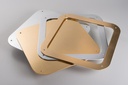 PREZZO SU RICHIESTA - More Light - Modulo libreria Cartone 45 - Foglia Argento