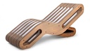 PREZZO SU RICHIESTA - Chaise Longue X2 Onde - Legno o Laccato