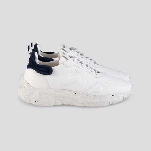 REBORN WHITE BLU / UNISEX / UNISEX - MATERIALI RICICLATI