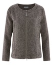 Giacca tweed in canapa e cotone biologico