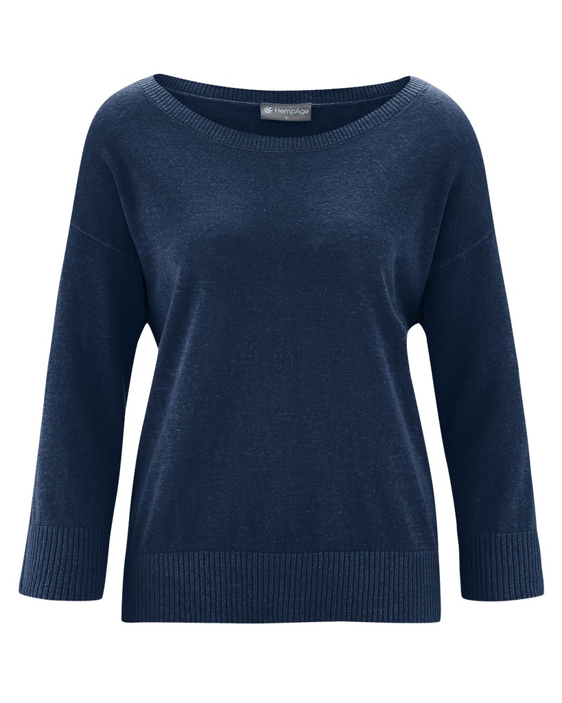 Maglione leggero in canapa e cotone