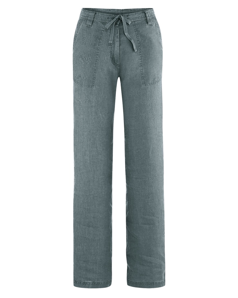 Pantalone con cluise in pura canapa