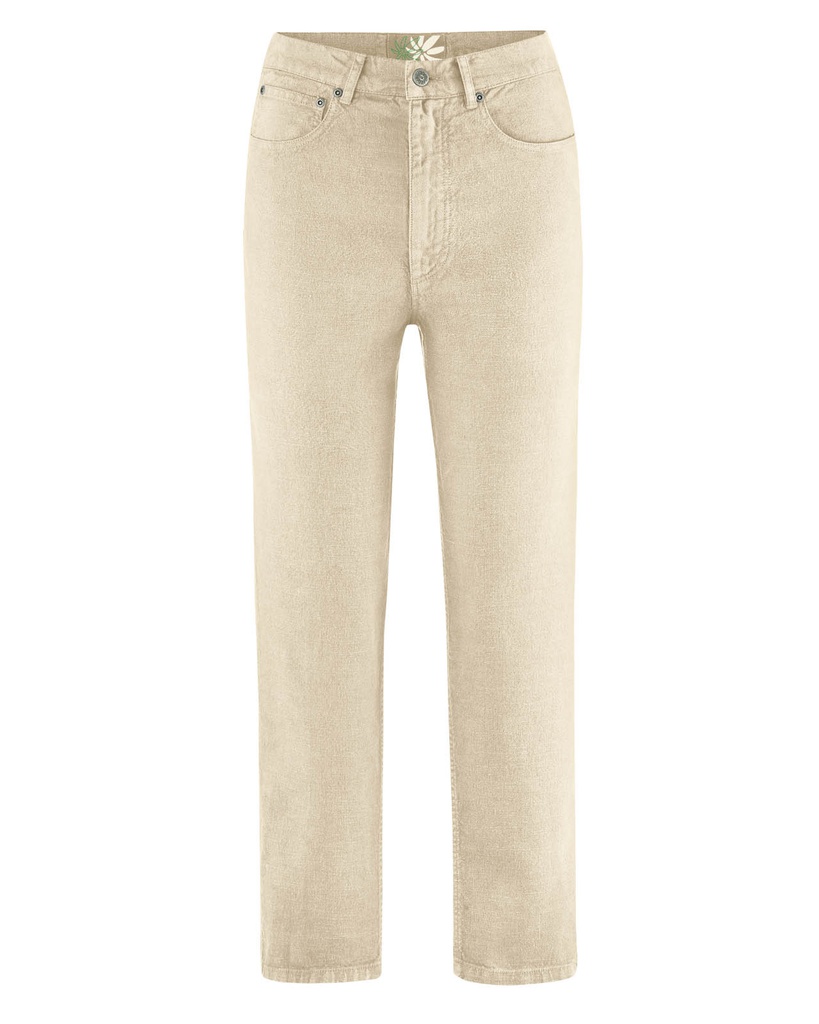 Jeans crop canapa e cotone biologico